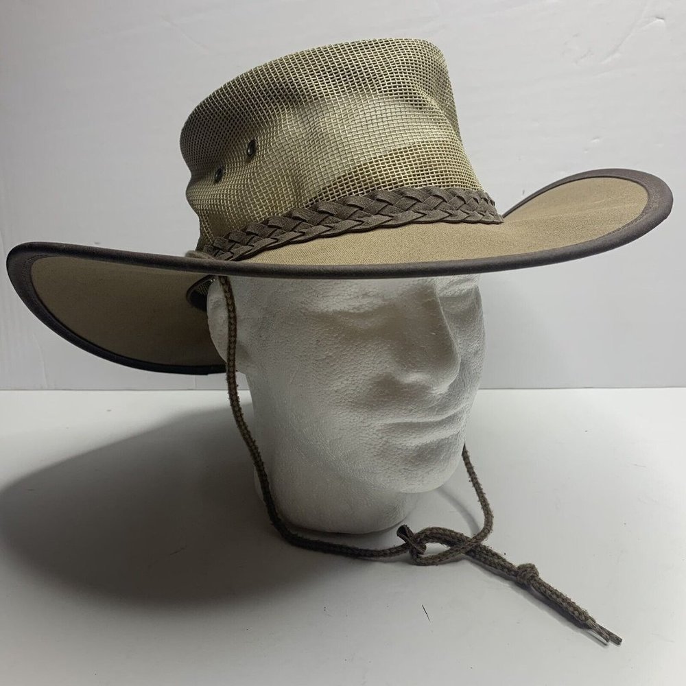 Barmah Mesh Ventilator Sun Wide Brim Hat